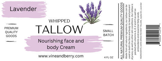 Lavender Whipped Tallow